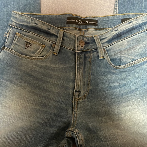 Guess Mens Slim Tapered Jeans - Picture 5 of 7